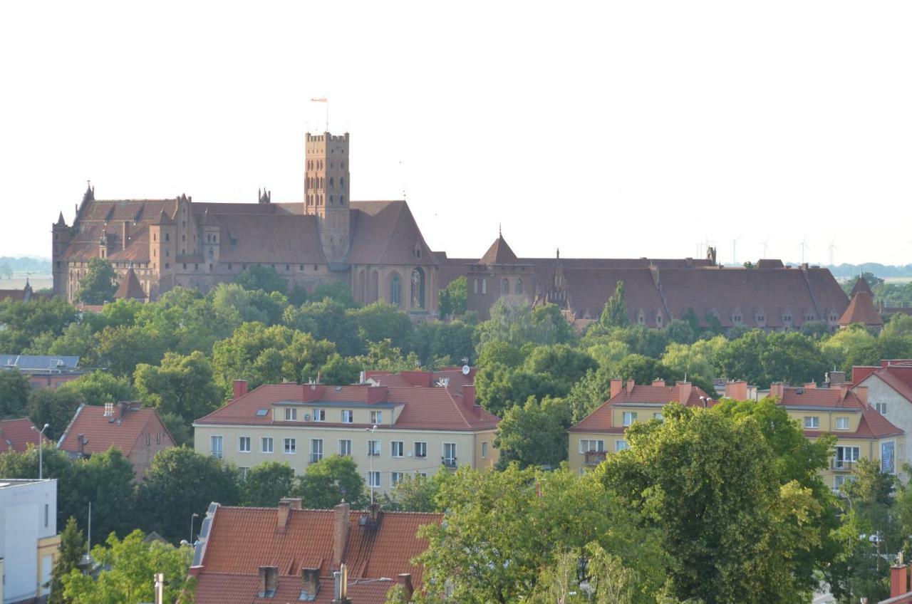 Horyzont Z Widokiem Na Zamek Apartment Malbork Ngoại thất bức ảnh